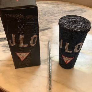 JLO x GUESS Bedazzled Tumbler - NIB